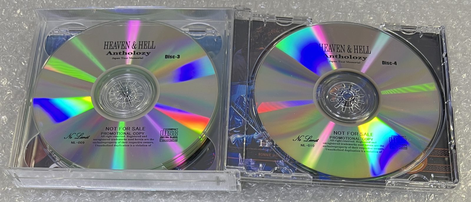 DIO/HEAVEN AND HELL / ANTHOLOZY: JAPAN TOUR MEMORIAL (3CD-R) NO LIMIT 007/008/009/010