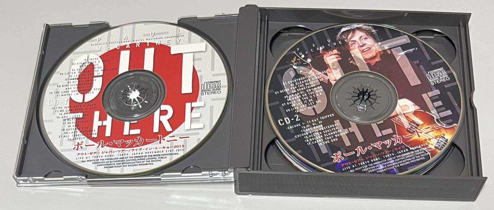 PAUL McCARTNEY / OUT THERE JAPAN TOUR: LIVE IN TOKYO 2013 (2CDR+