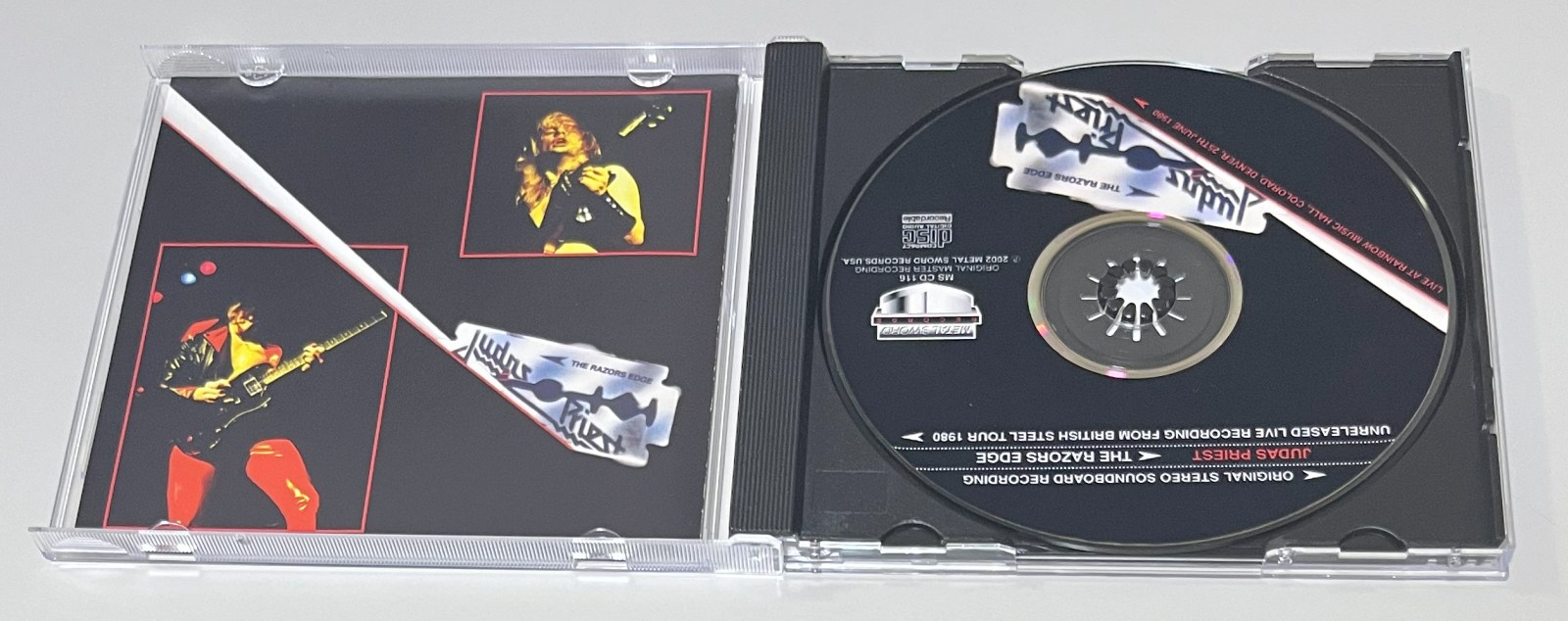 JUDAS PRIEST / THE RAZORS EDGE (1CD-R) METAL SWORD RECORDS / MS CD 116
