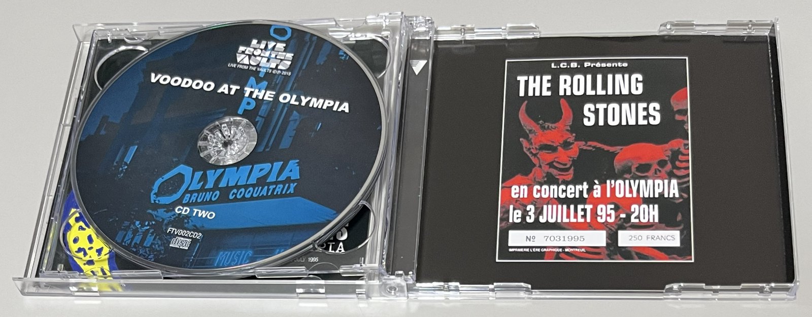 ROLLING STONES / VOODOO AT THE OLYMPIA (2CD) LIVE FROM THE VAULTS