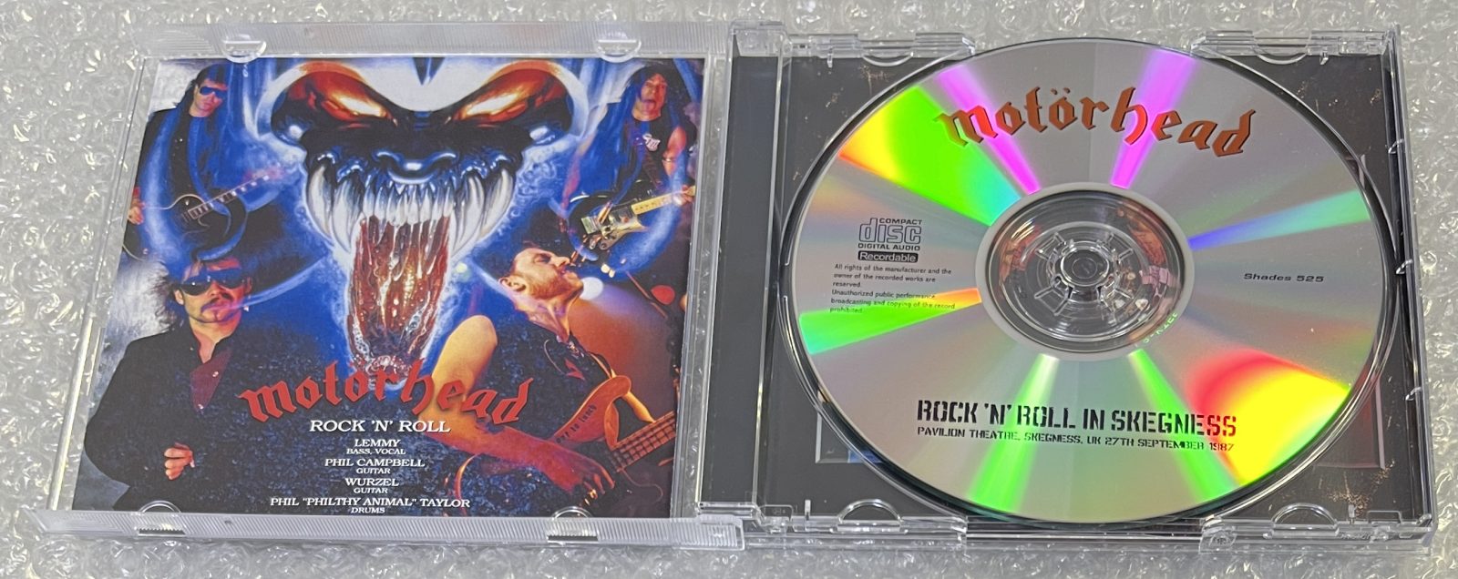 MOTORHEAD / ROCK 'N' ROLL IN SKEGNESS (1CDR+1CDR) SHADES 532