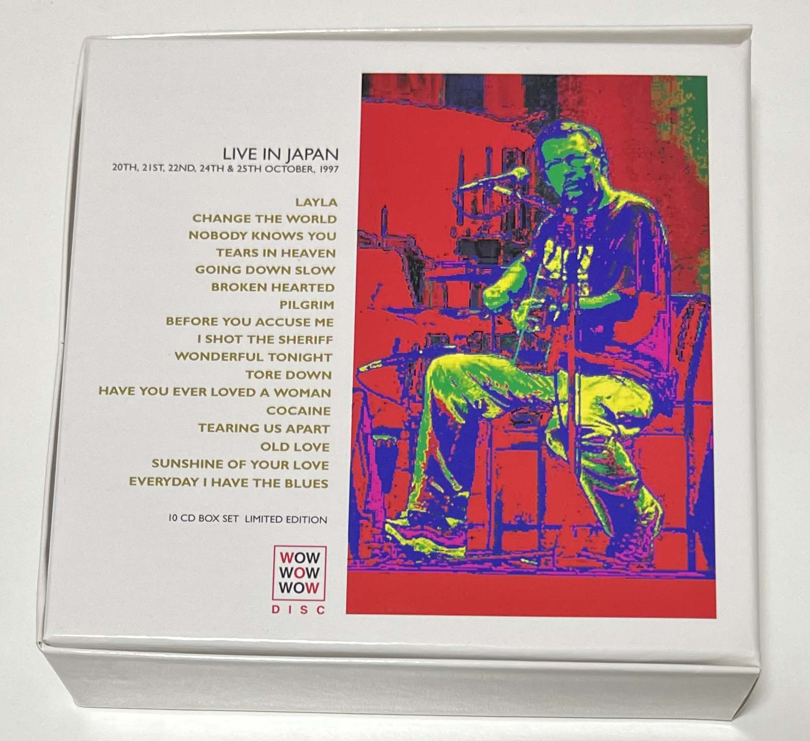 ERIC CLAPTON / IN THE WEST OF JAPAN (11CD BOX) WOW WOW WOW DISC