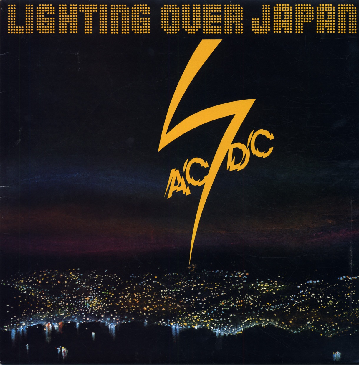 AC/DC / LIGHTING OVER JAPAN (1LP) MOON CHILD RECORDS / 82322