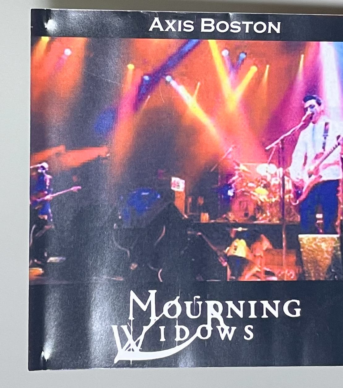 MOURNING WIDOWS / AXIS BOSTON (2CD-R) BONSAI / BSI-1043