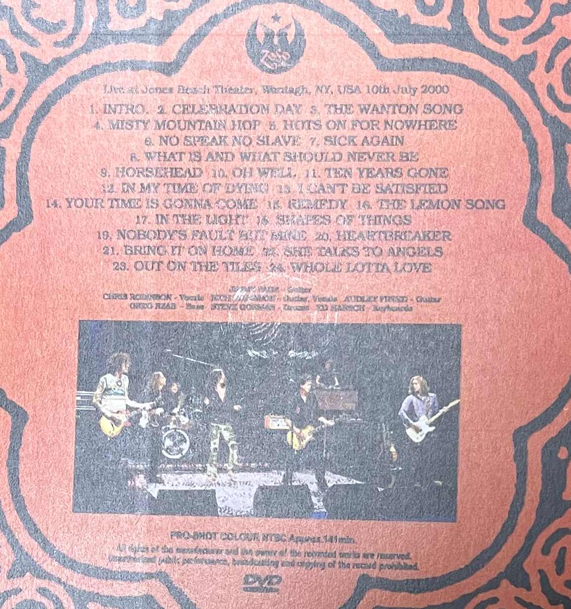 JIMMY PAGE & THE BLACK CROWES / WANTAGH 2000 (1DVD-R) GIFT TITTLE