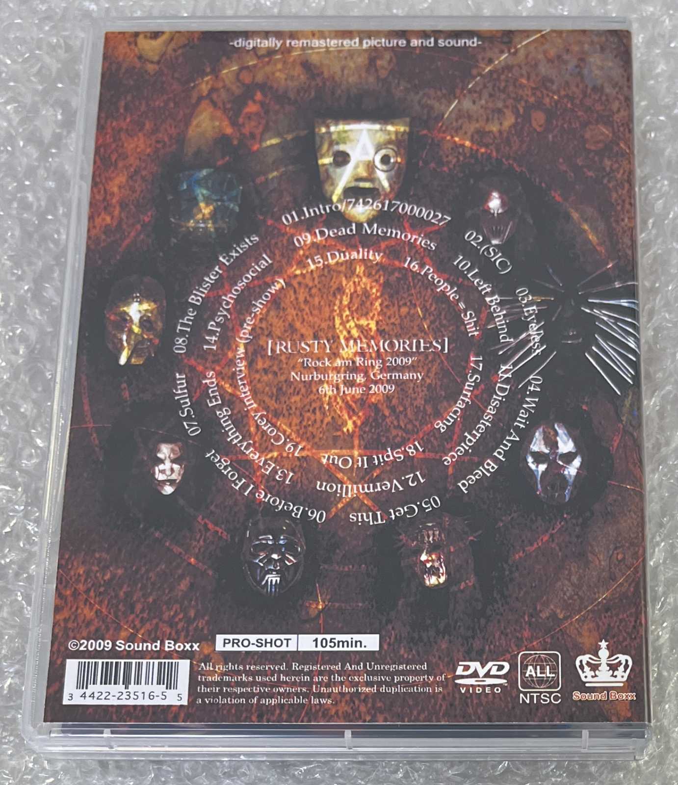 SLIPKNOT / RUSTY MEMORIES (1DVD-R) SOUND BOXX / SB-DVD-081