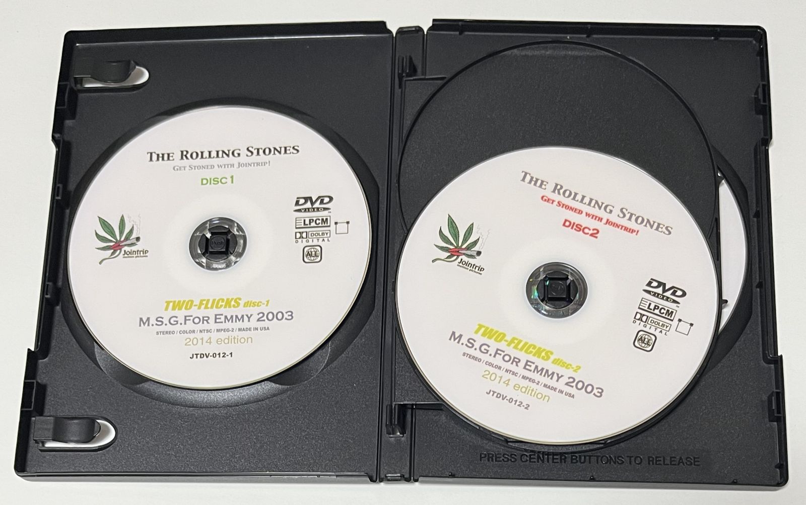 ROLLING STONES / TWO-FLICKS 2003 (4DVD-R) JOINTRIP / JTDV-012-S