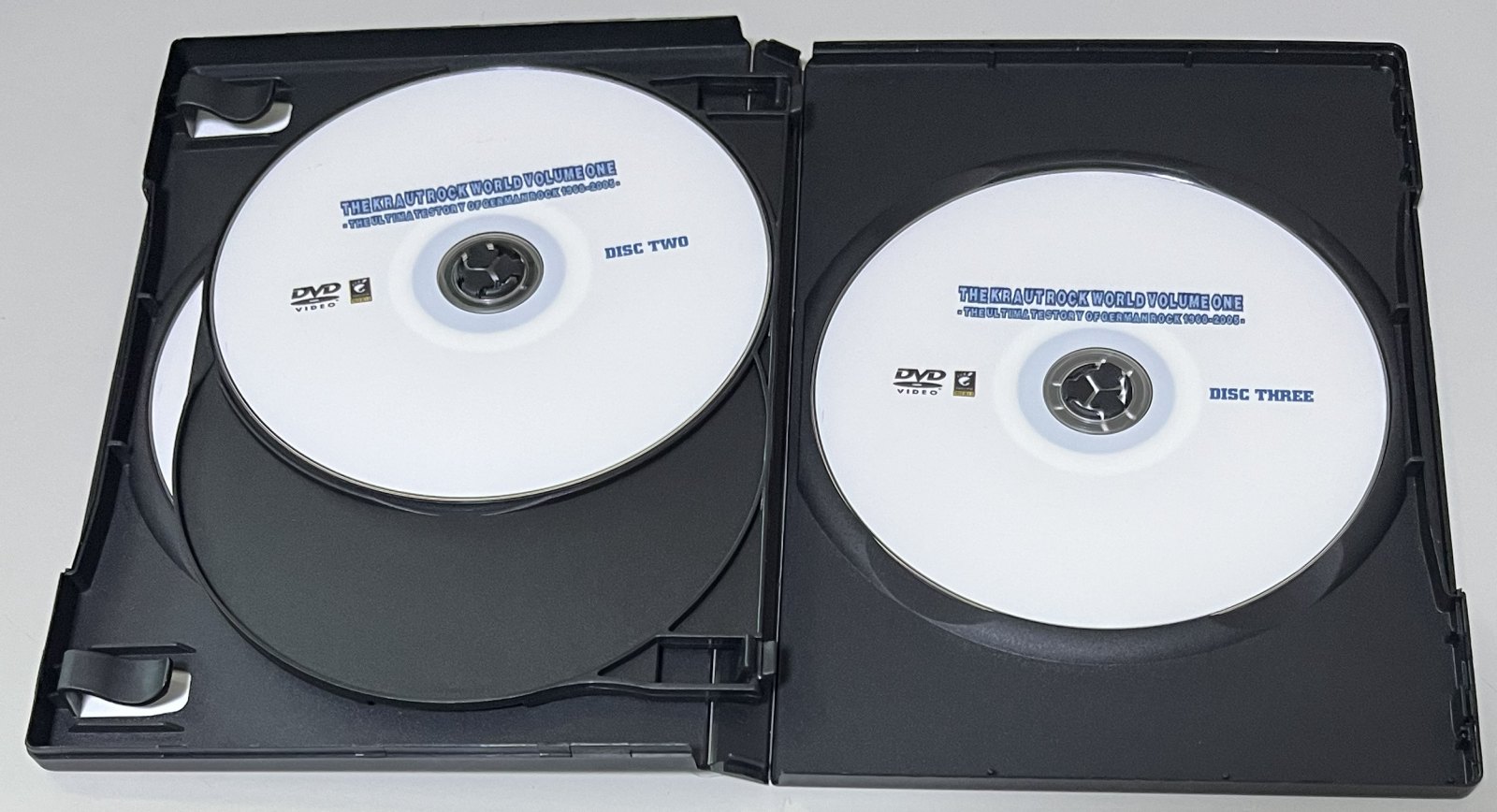 VARIOUS ARTISTS / THE KRAUT ROCK WORLD VOLUME ONE (3DVD-R) FOOTSTOMP / FSVD-351-1/2/3