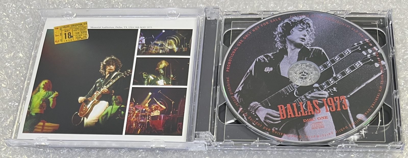 LED ZEPPELIN / DALLAS 1973 (2CD) NO LABEL