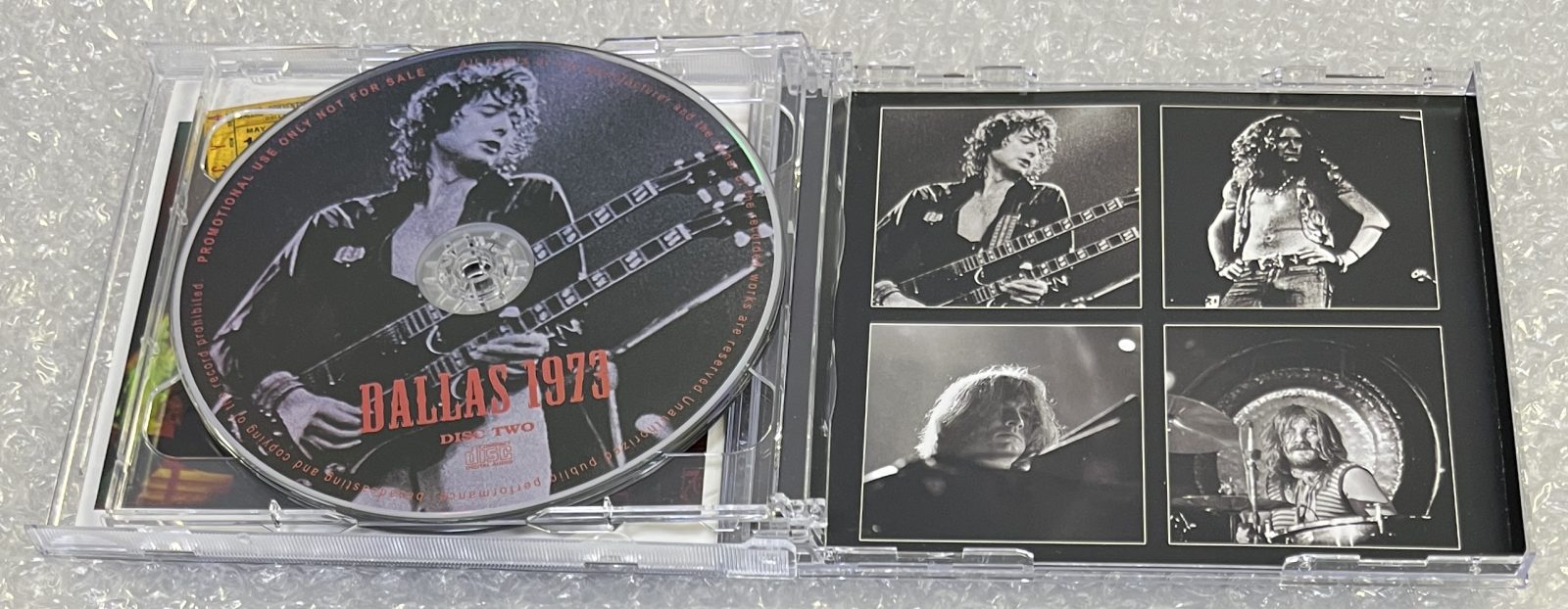 LED ZEPPELIN / DALLAS 1973 (2CD) NO LABEL