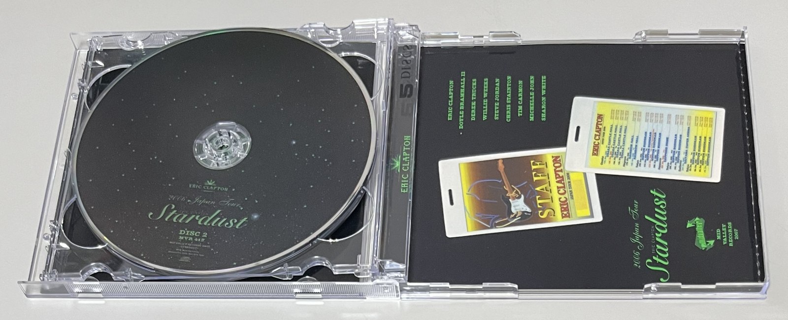 ERIC CLAPTON / STARDUST (2CD) MID VALLEY RECORDS / MVR 414/415