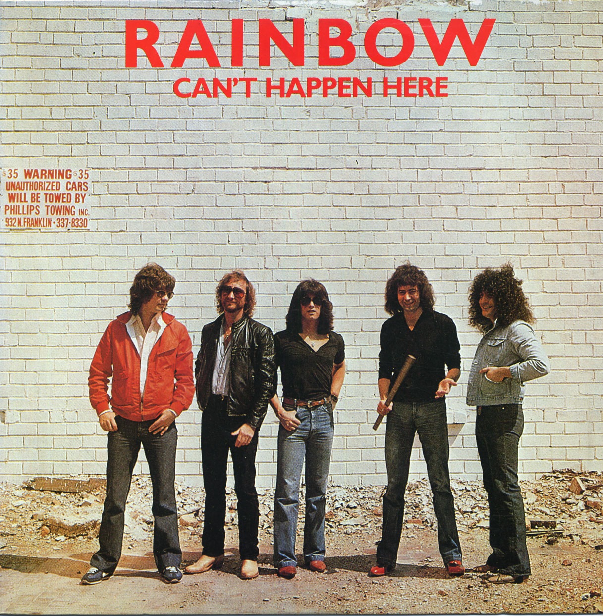 RAINBOW / CAN'T HAPPEN HERE (3LP) OFFICIAL MERCHANDISING CONCERT PUBLISHING / POSP 251