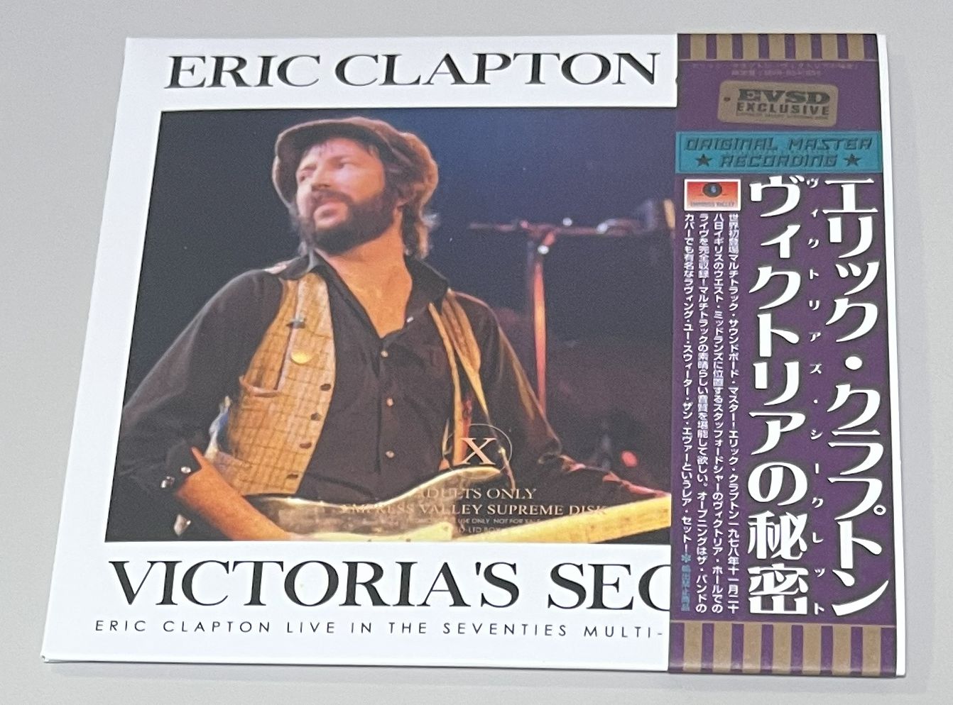 ERIC CLAPTON / VICTORIA��S SECRET�֥������ȥꥢ����̩��(2CD+������) EMPRESS VALLEY SUPREME DISC / MVR-854/855