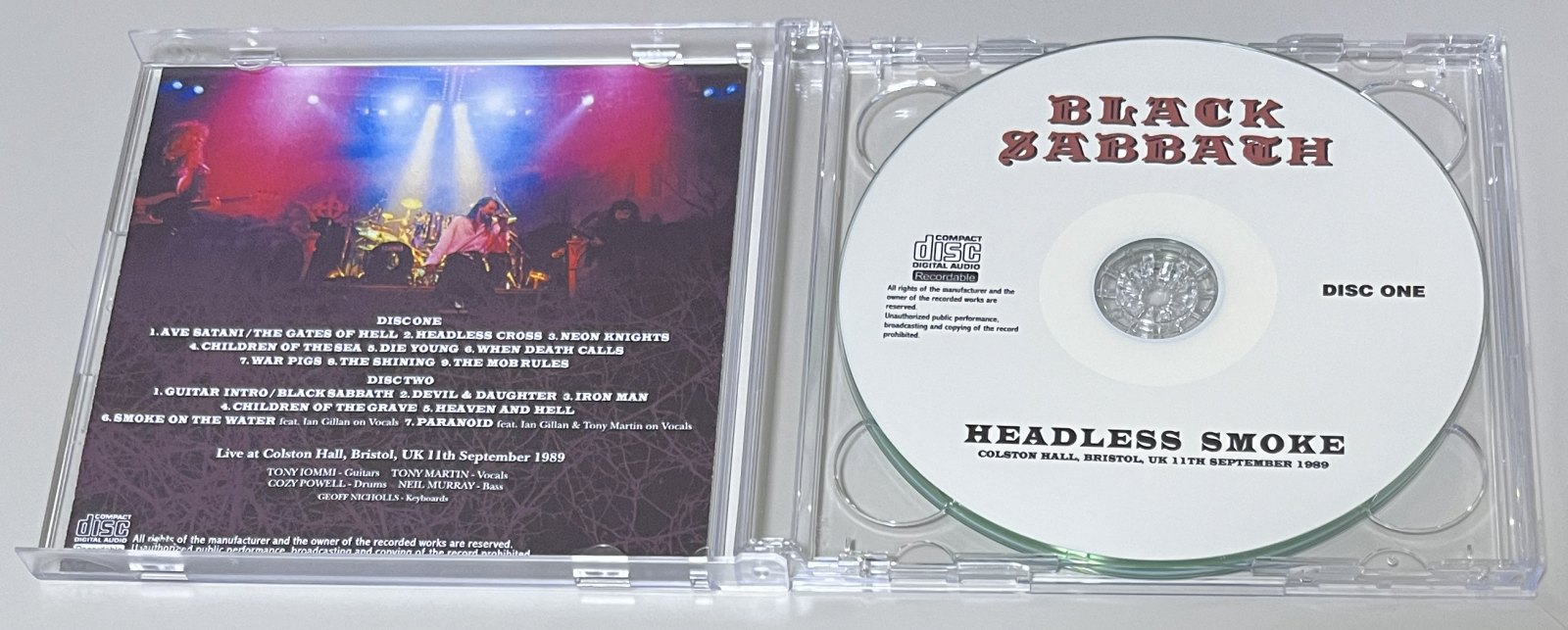BLACK SABBATH / HEADLESS SMOKE (2CD-R) GIFT TITTLE