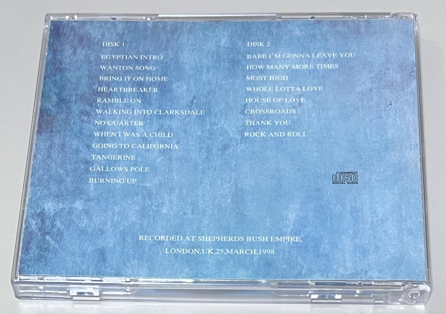 JIMMY PAGE & ROBERT PLANT / CROSSROADS (2CD) NO LABEL