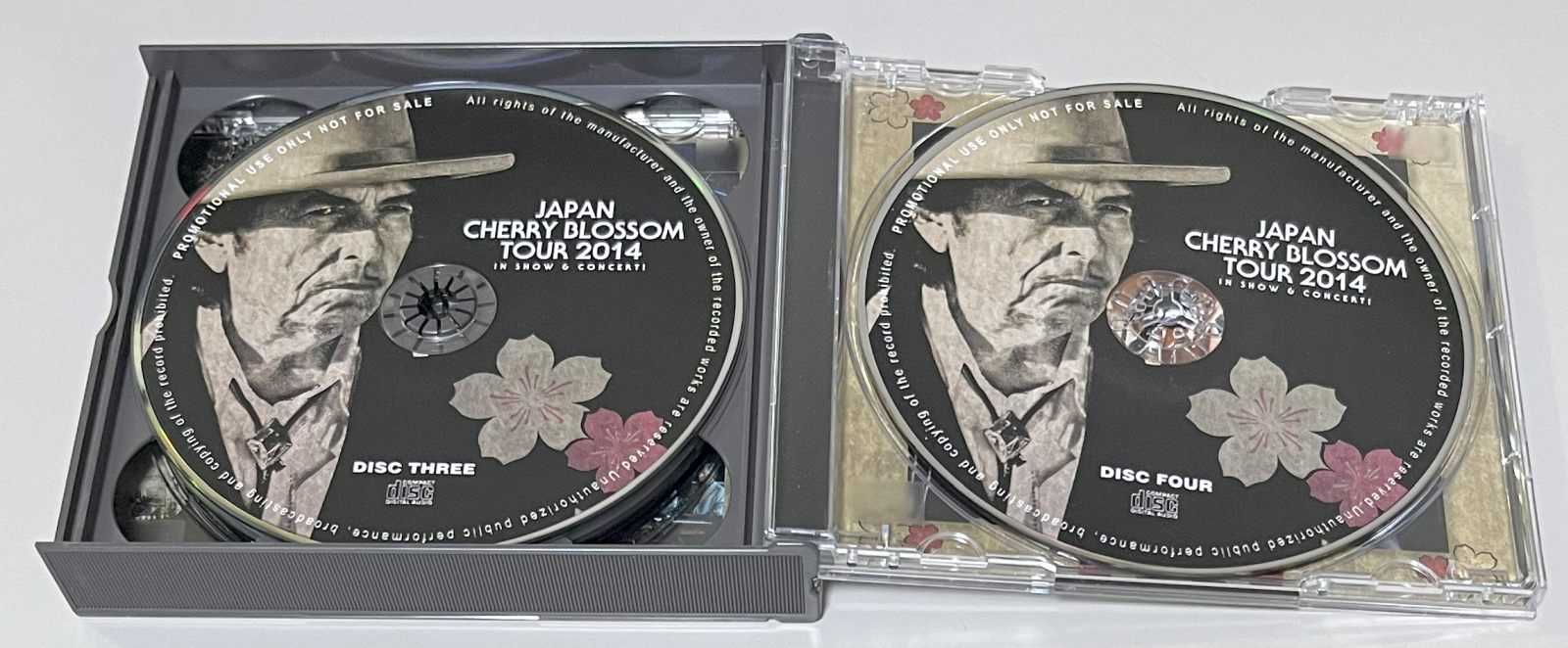 BOB DYLAN / JAPAN CHERRY BLOSSOM TOUR 2014 (4CD) NO LABEL