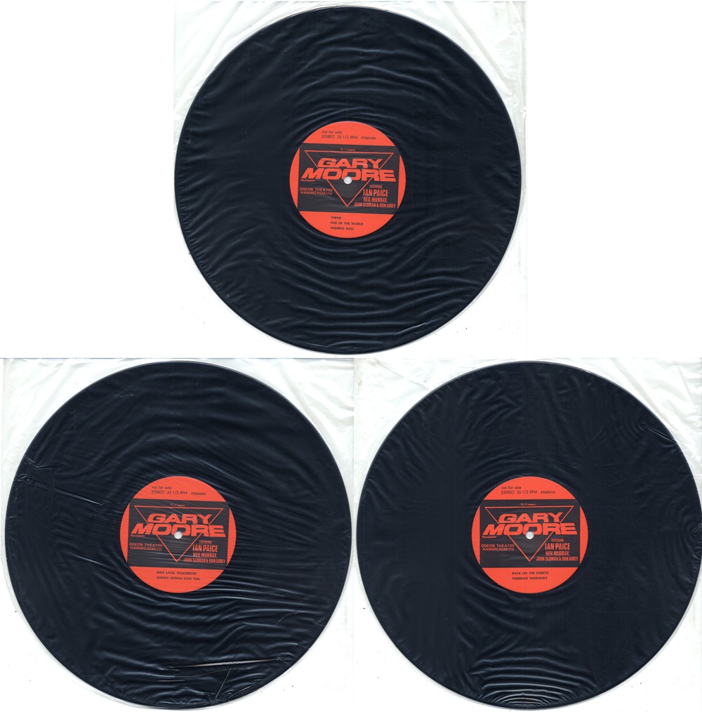 GARY MOORE / HURRICANE (3LP) ETS2519/20/21