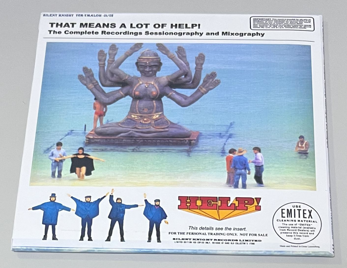 BEATLES / HELP!: THE COMPLETE RECORDINGS SESSIONOGRAPHY AND MIXOGRAPHY (2CD) SILENT KNIGHT / TCDR-TMALH01/02