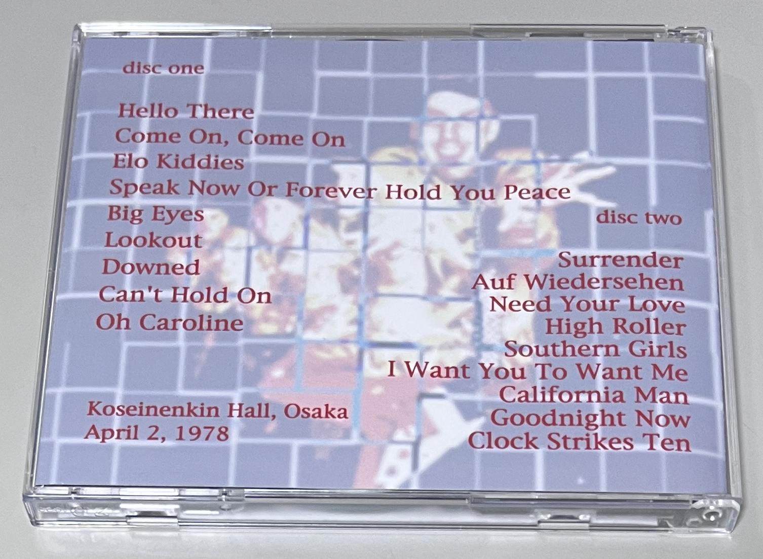 CHEAP TRICK / OSAKA 1978 (2CD-R) PEACE FROG / PF-008D