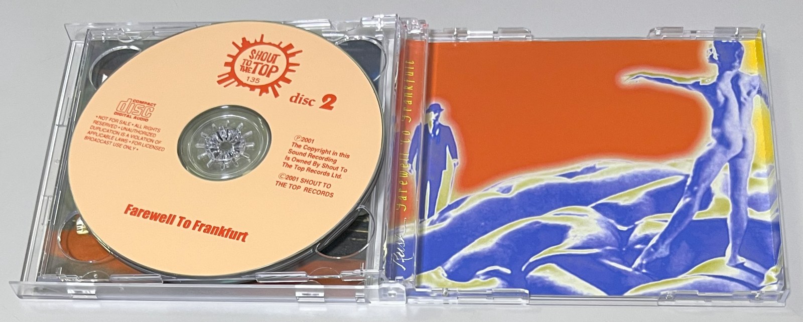 RUSH / FAREWELL TO FRANKFURT (2CD) SHOUT TO THE TOP / STTP 134/135