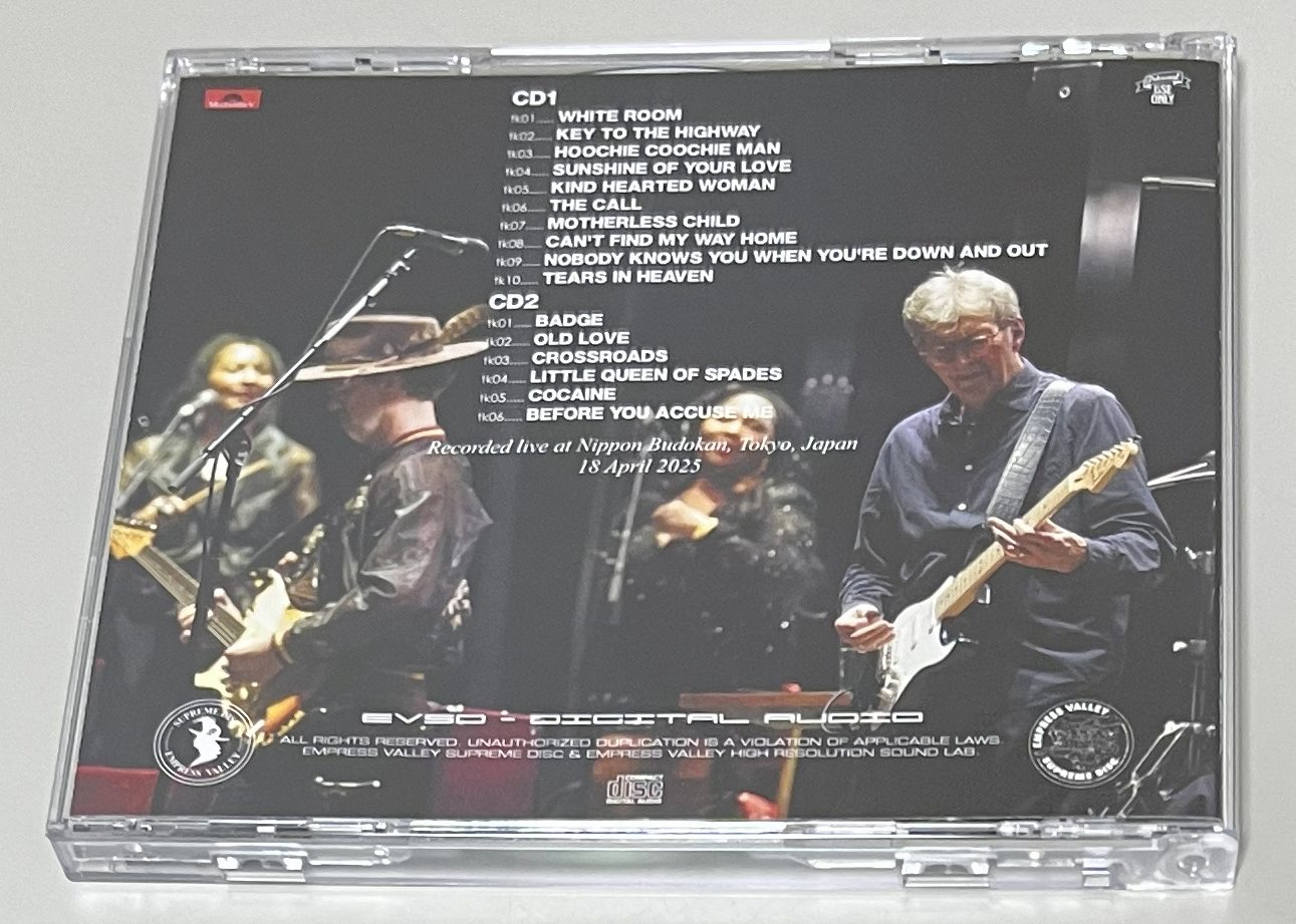 洋楽 Eric Clapton blind 2CD MidValley ERIC CLAPTON / CRIES OF THE BLUES (2CD-R) EMPRESS VALLEY SUPREME