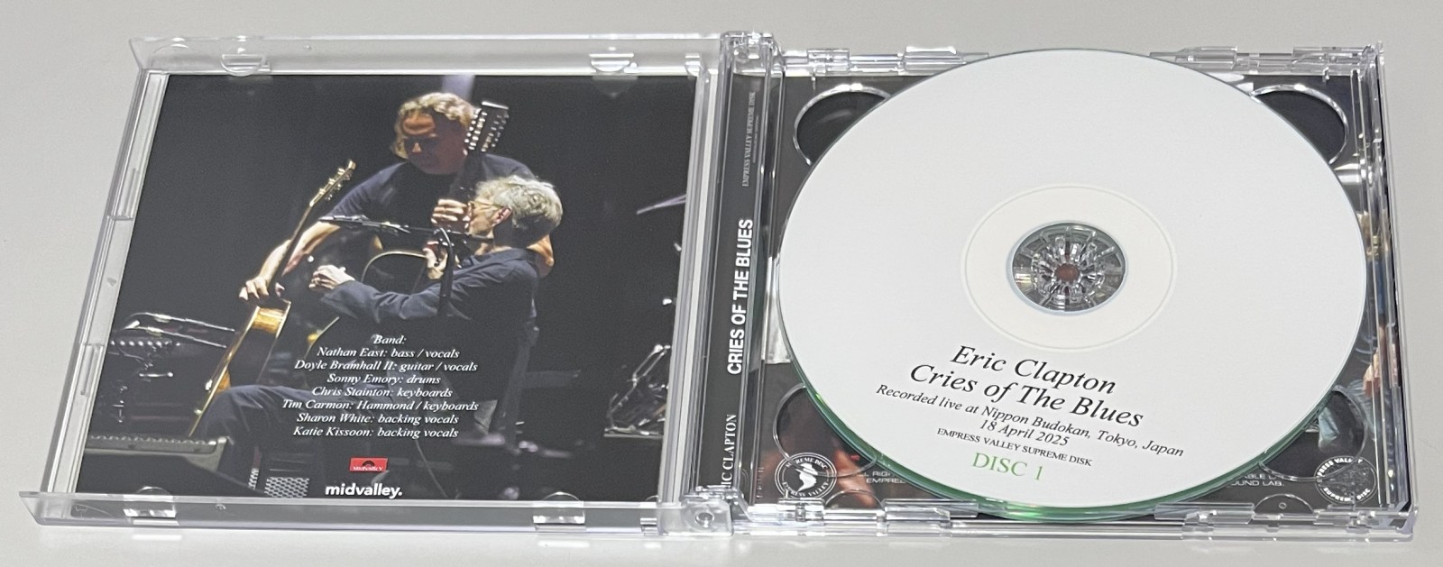 ERIC CLAPTON / CRIES OF THE BLUES (2CD-R) EMPRESS VALLEY SUPREME