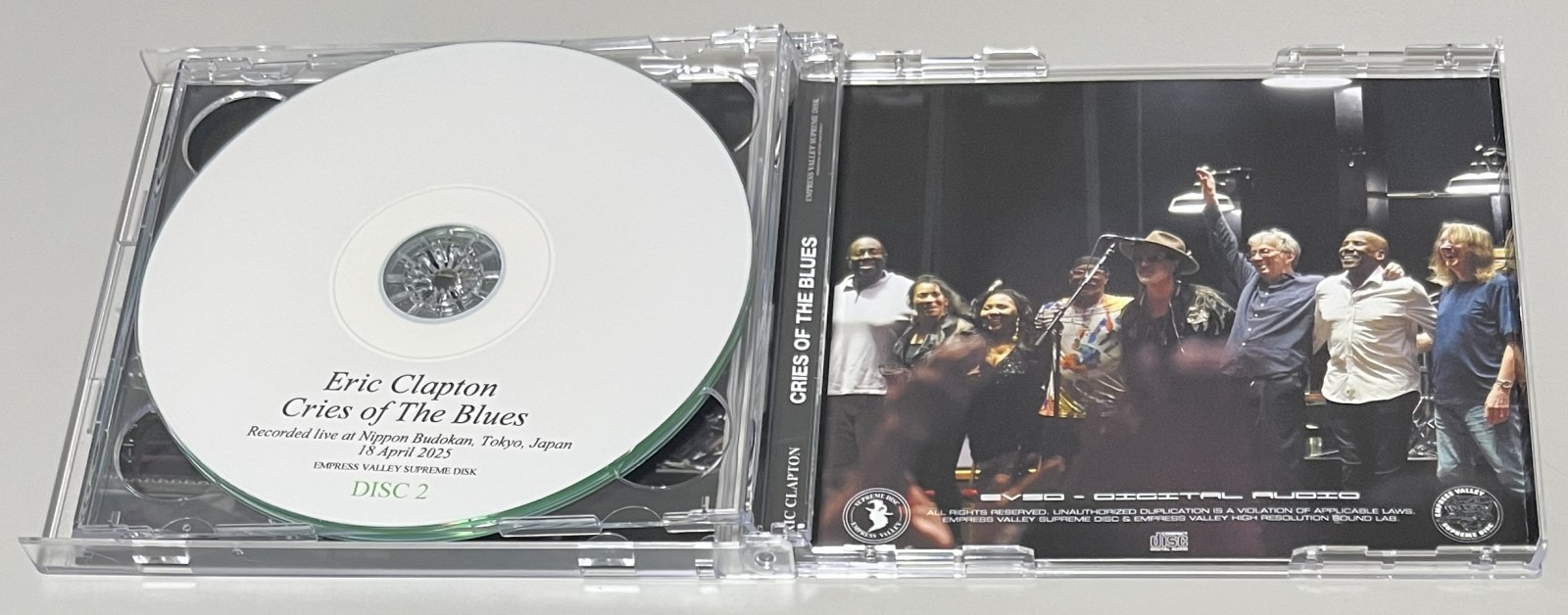 ERIC CLAPTON / CRIES OF THE BLUES (2CD-R) EMPRESS VALLEY SUPREME
