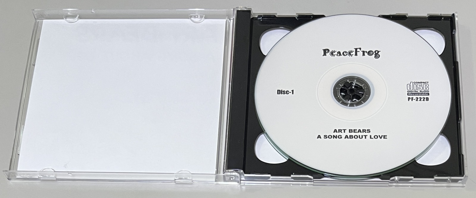 ART BEARS / A SONG ABOUT LOVE (2CD-R) PEACE FROG / PF-222D