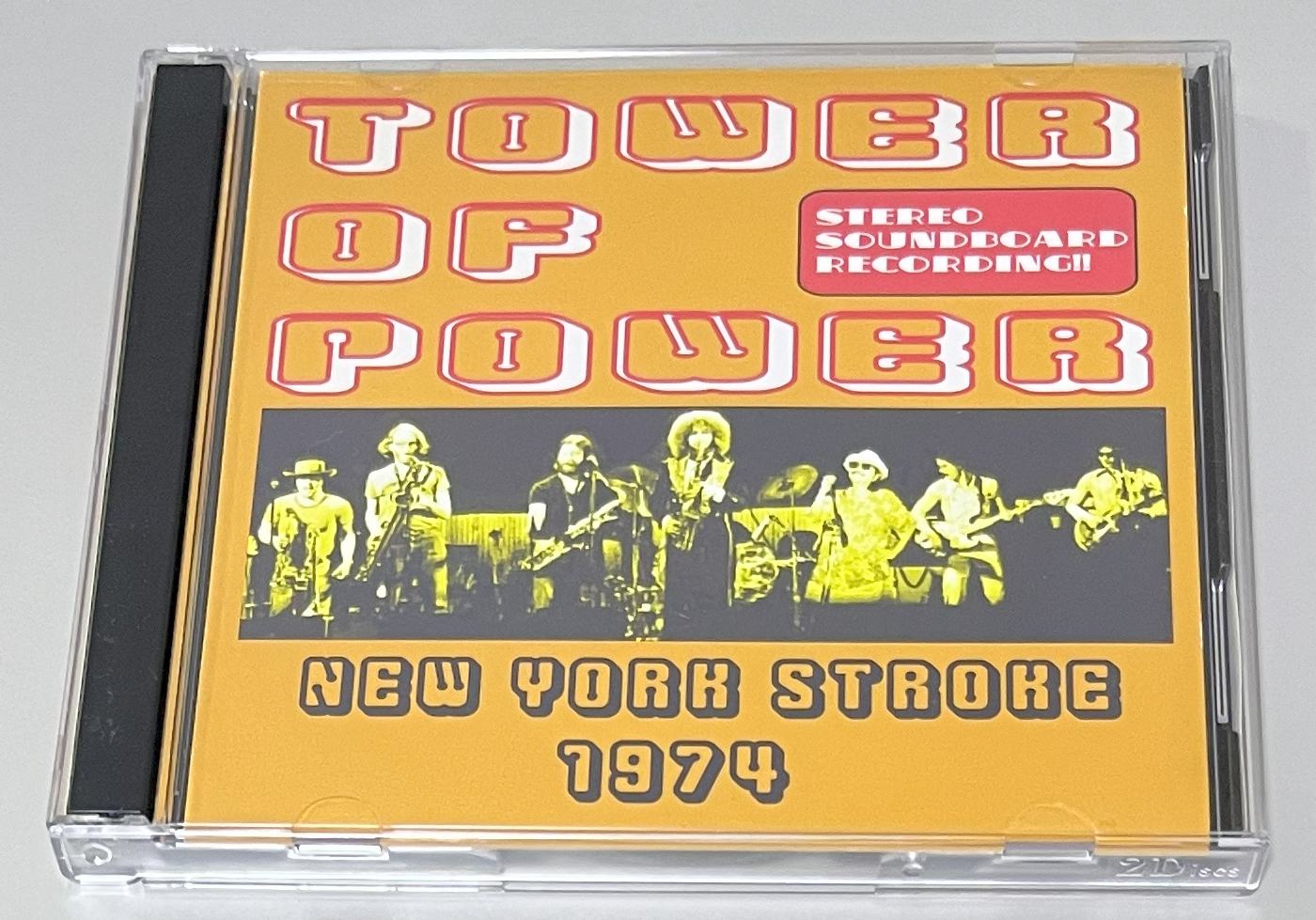 TOWER OF POWER / NEW YORK STROKE 1974 (2CD-R) FINGERPOPPIN MUSIC! 002