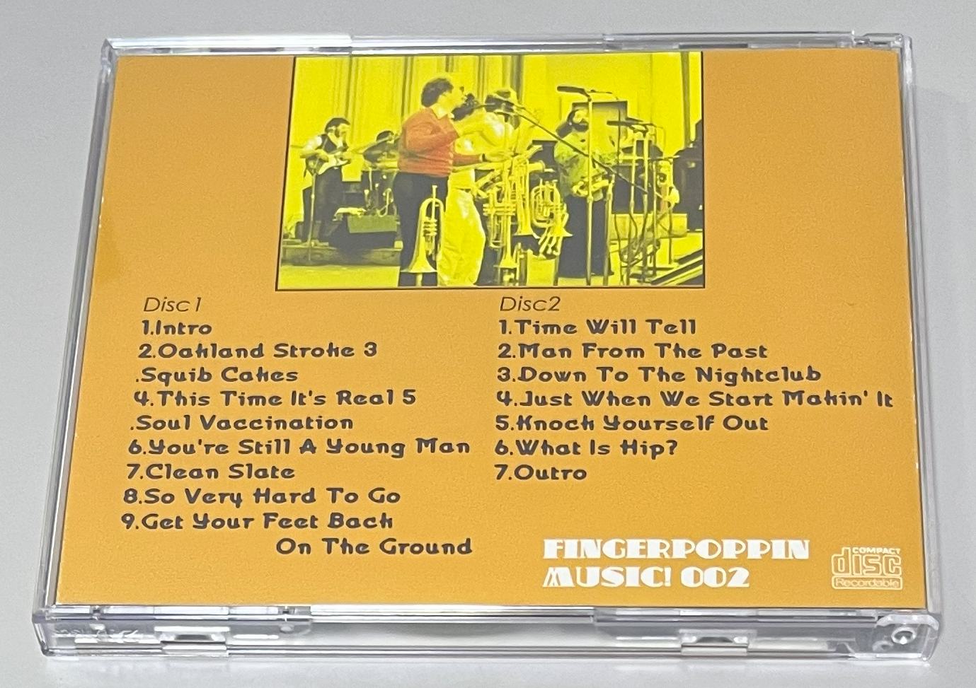 TOWER OF POWER / NEW YORK STROKE 1974 (2CD-R) FINGERPOPPIN MUSIC! 002