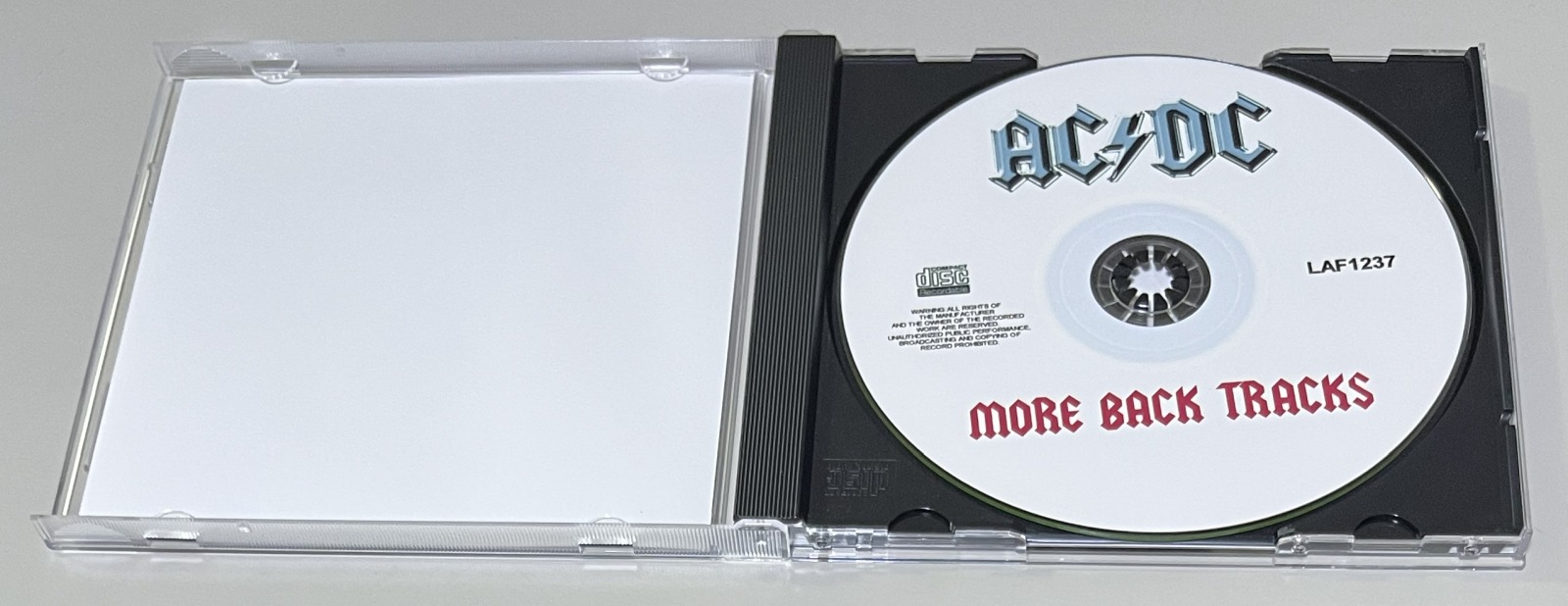 AC/DC / MORE BACK TRACKS (1CD-R) LOST AND FOUND / LAF1237