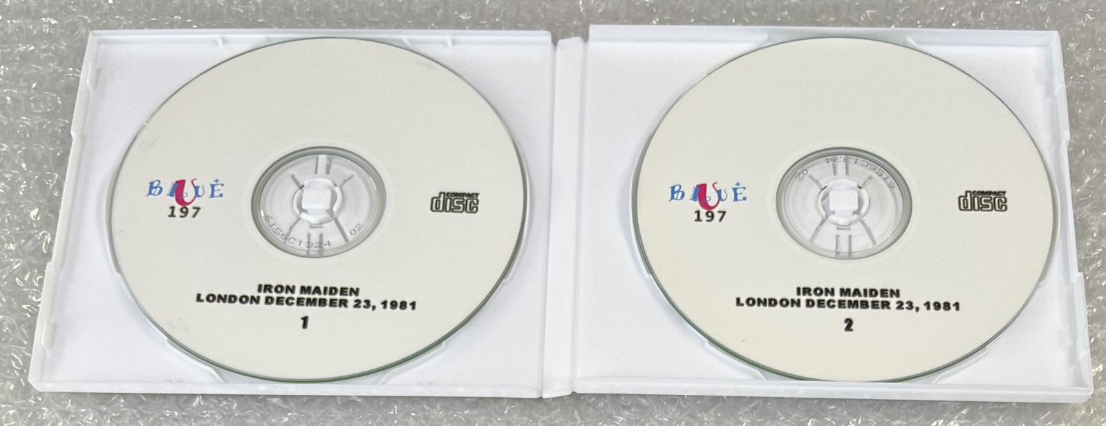 IRON MAIDEN / LONDON DECEMBER 23, 1981 (2CD-R) BLUE-U 197
