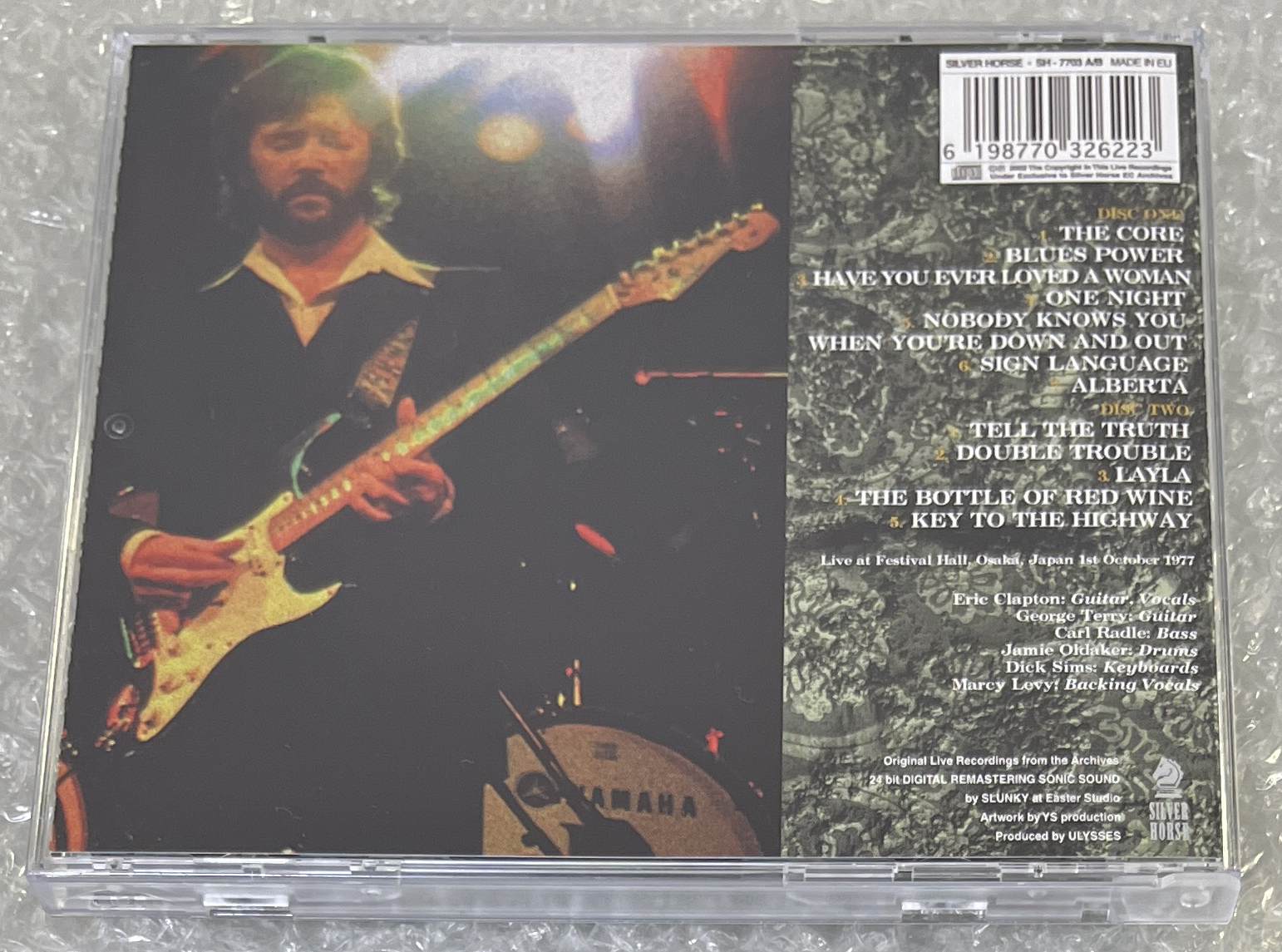 ERIC CLAPTON / SECOND NIGHT IN THE WEST OF FAR EAST (2CD) SILVER HORSE / SH-7703A/B