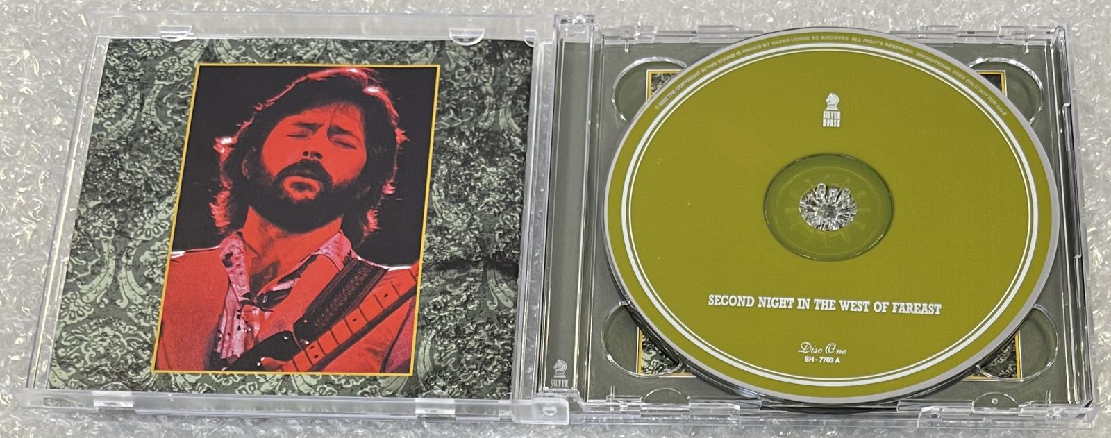 ERIC CLAPTON / SECOND NIGHT IN THE WEST OF FAR EAST (2CD) SILVER HORSE / SH-7703A/B