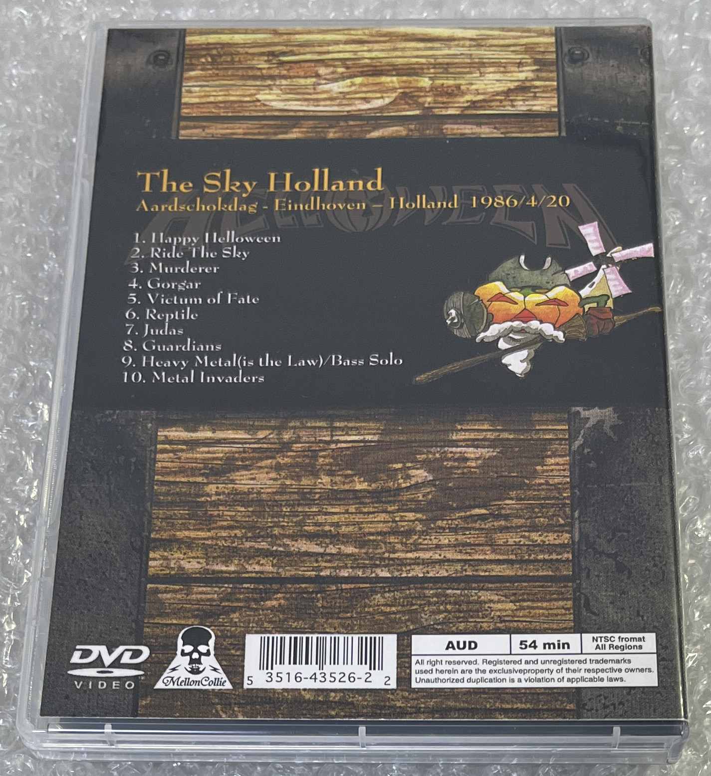 HELLOWEEN / THE SKY HOLLAND (1DVD-R) MELLON COLLIE / MC013