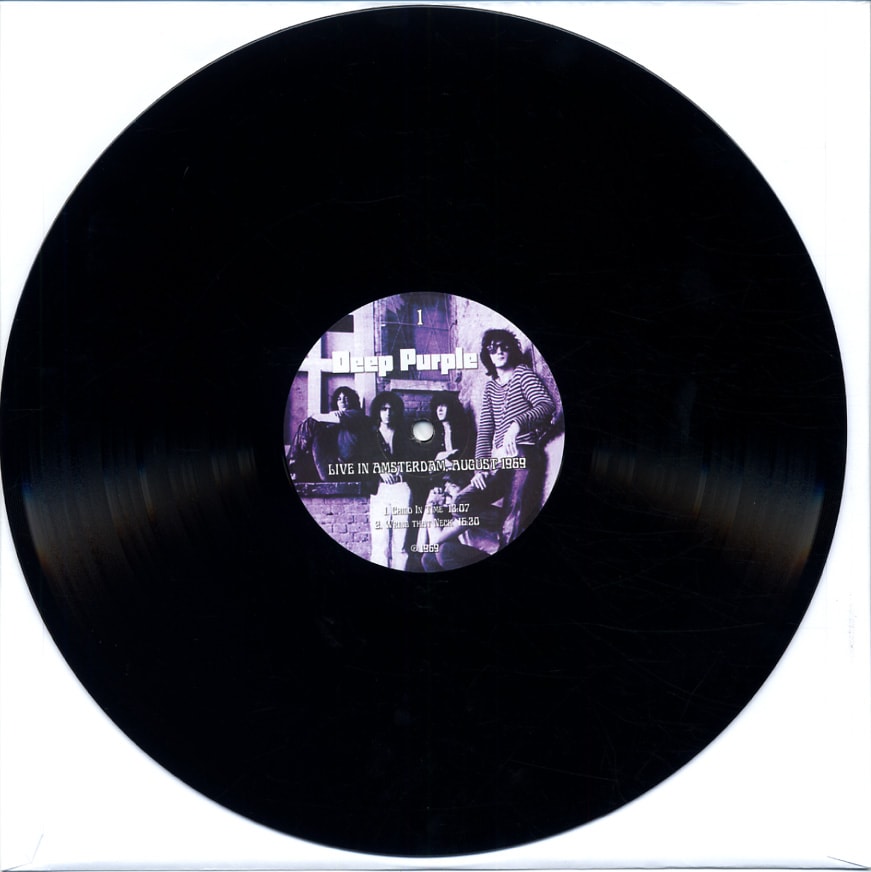 DEEP PURPLE / LIVE IN AMSTERDAM, AUGUST 1969 (1LP) DEAD MAN