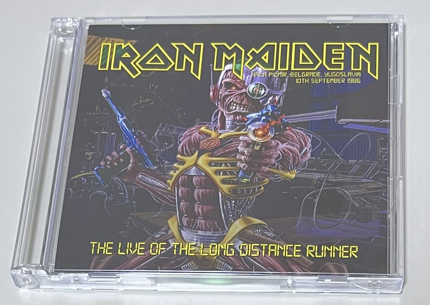 IRON MAIDEN / THE LIVE OF THE LONG DISTANCE RUNNER (2CD-R) GIFT TITTLE