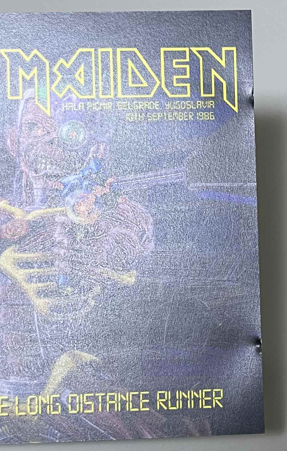 IRON MAIDEN / THE LIVE OF THE LONG DISTANCE RUNNER (2CD-R) GIFT TITTLE