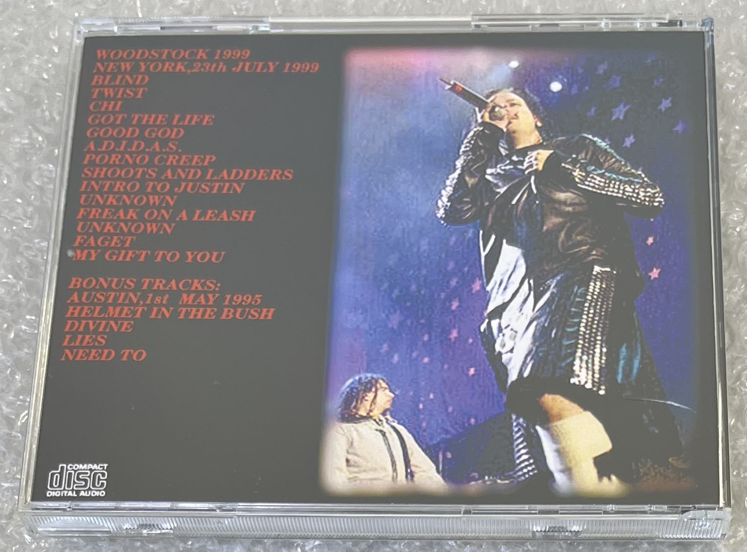 KORN / WOODSTOCK 1999 (1CD-R) NO LABEL