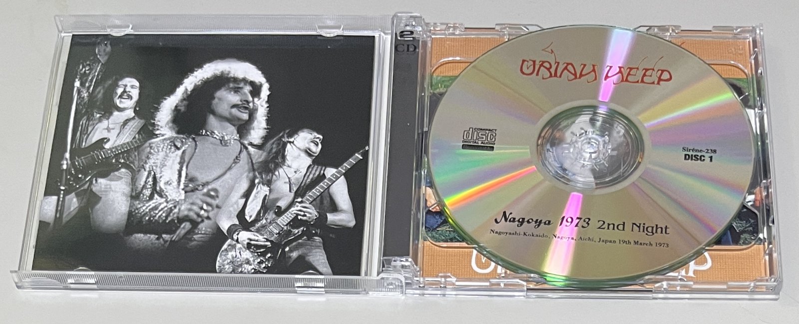 URIAH HEEP / NAGOYA 1973 2ND NIGHT (2CD-R) SIRENE-238