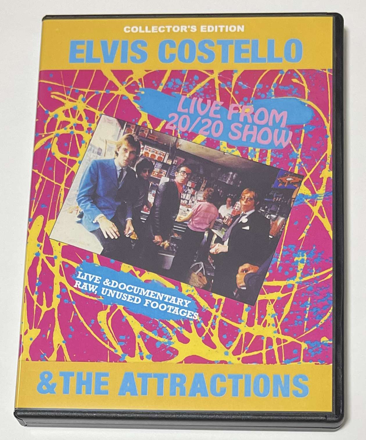ELVIS COSTELLO & THE ATTRACTIONS / LIVE FROM 20/20 SHOW (1DVD-R