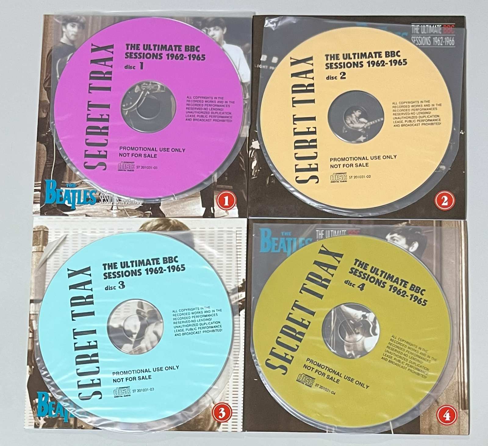 BEATLES / THE ULTIMATE BBC SESSIONS 1962-1966 (10CD BOX) SECRET TRAX / ST 200031-01-10