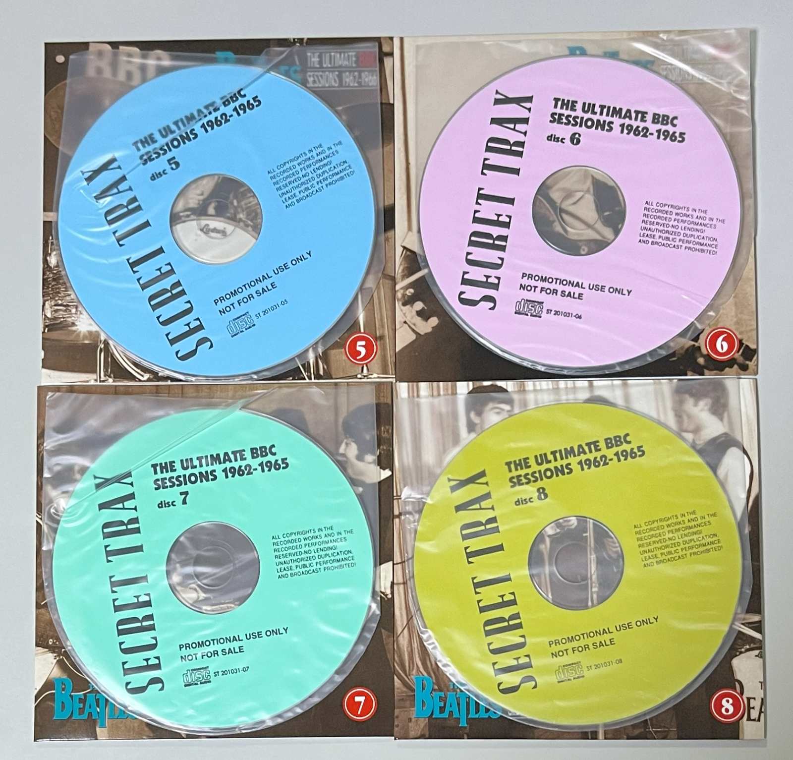 BEATLES / THE ULTIMATE BBC SESSIONS 1962-1966 (10CD BOX) SECRET TRAX / ST 200031-01-10