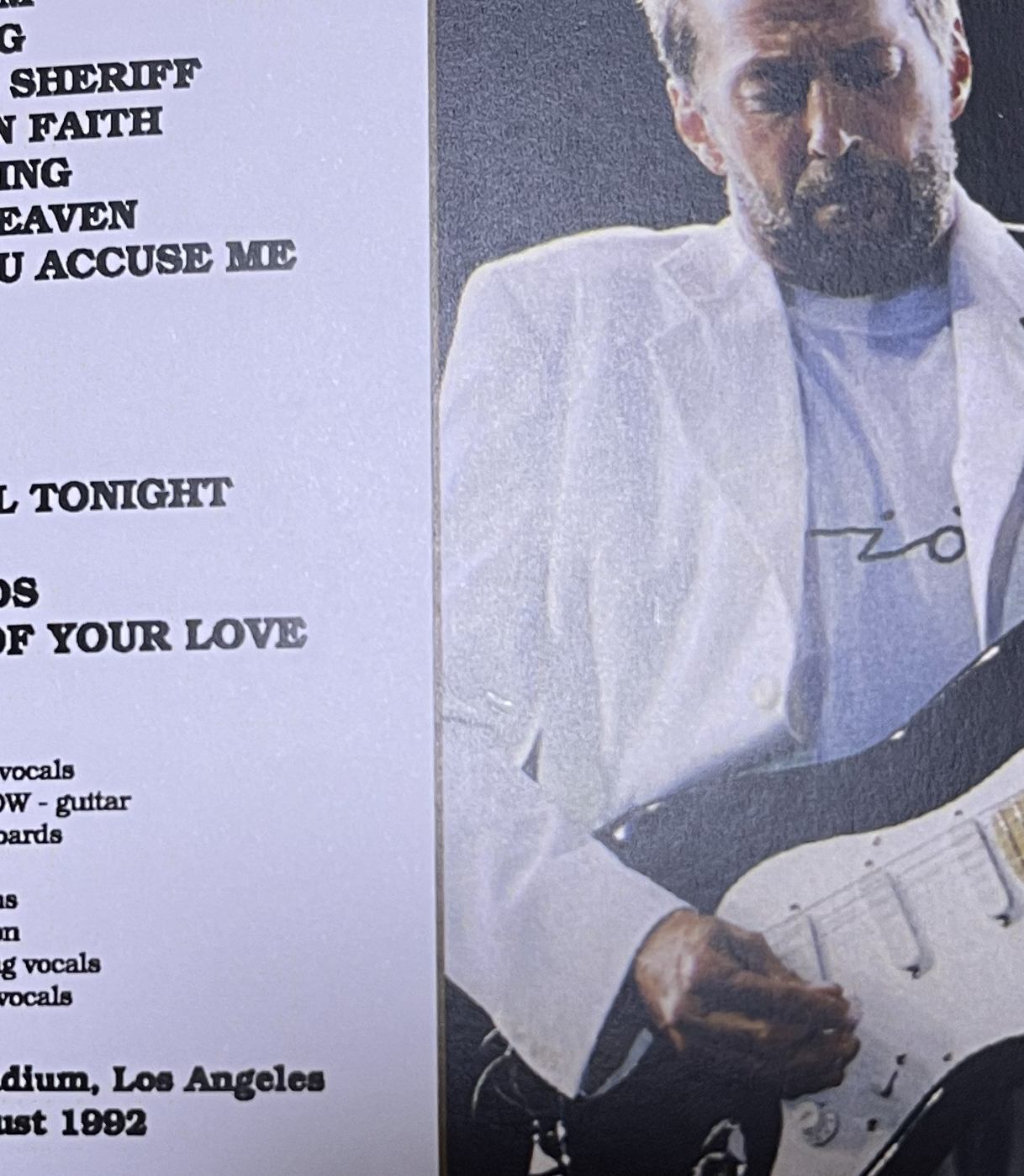 ERIC CLAPTON / DODGERS STADIUM 1992 (2CD) GIFT TITTLE / ARMS-45/46-PR