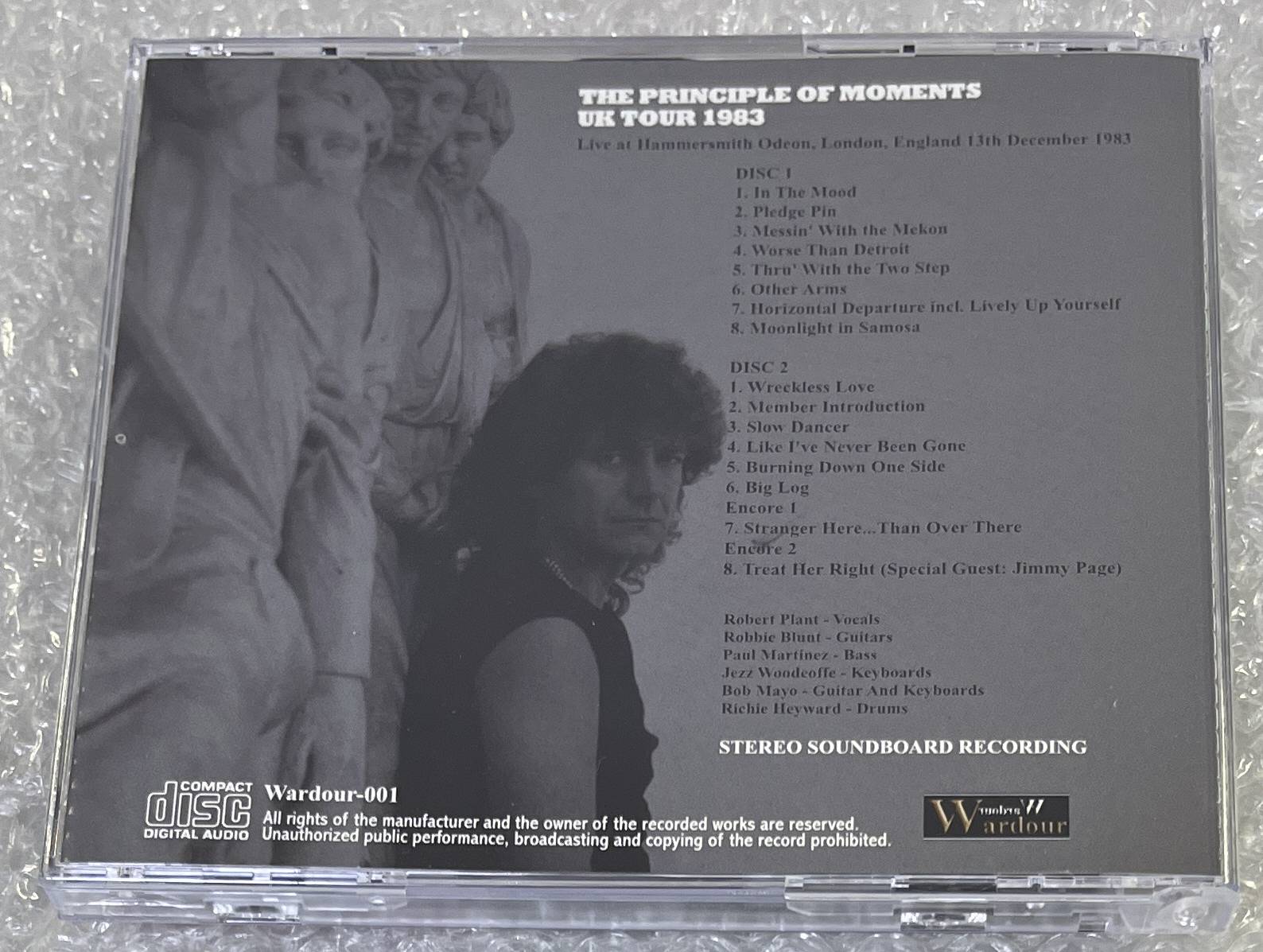 ROBERT PLANT / TREAT HER RIGHT (2CD) WARDOUR-001