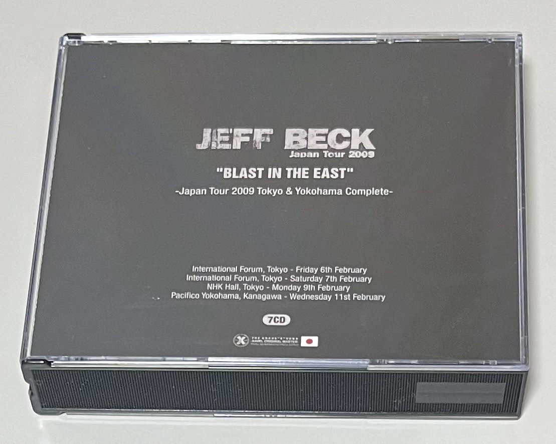 JEFF BECK / BLAST IN THE EAST: JAPAN TOUR 2009 TOKYO & YOKOHAMA