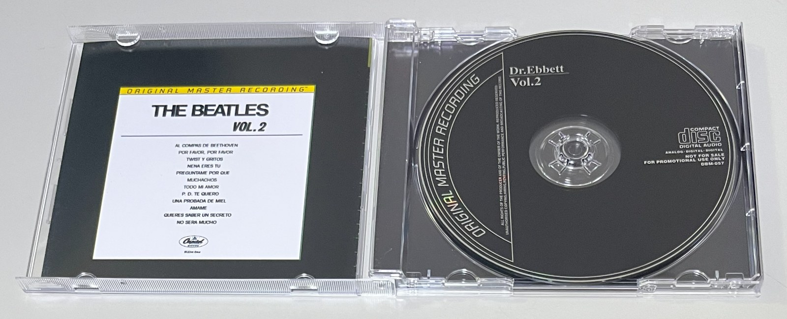 BEATLES / VOL.2: MEXICAN MONO STEREO (1CD) DR.EBBETTS / DBM-057
