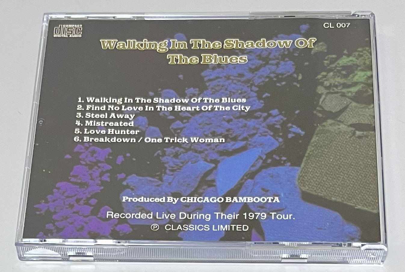 WHITESNAKE / WALKING IN THE SHADOW OF THE BLUES (1CD) CLASSICS LIMITED / CL007