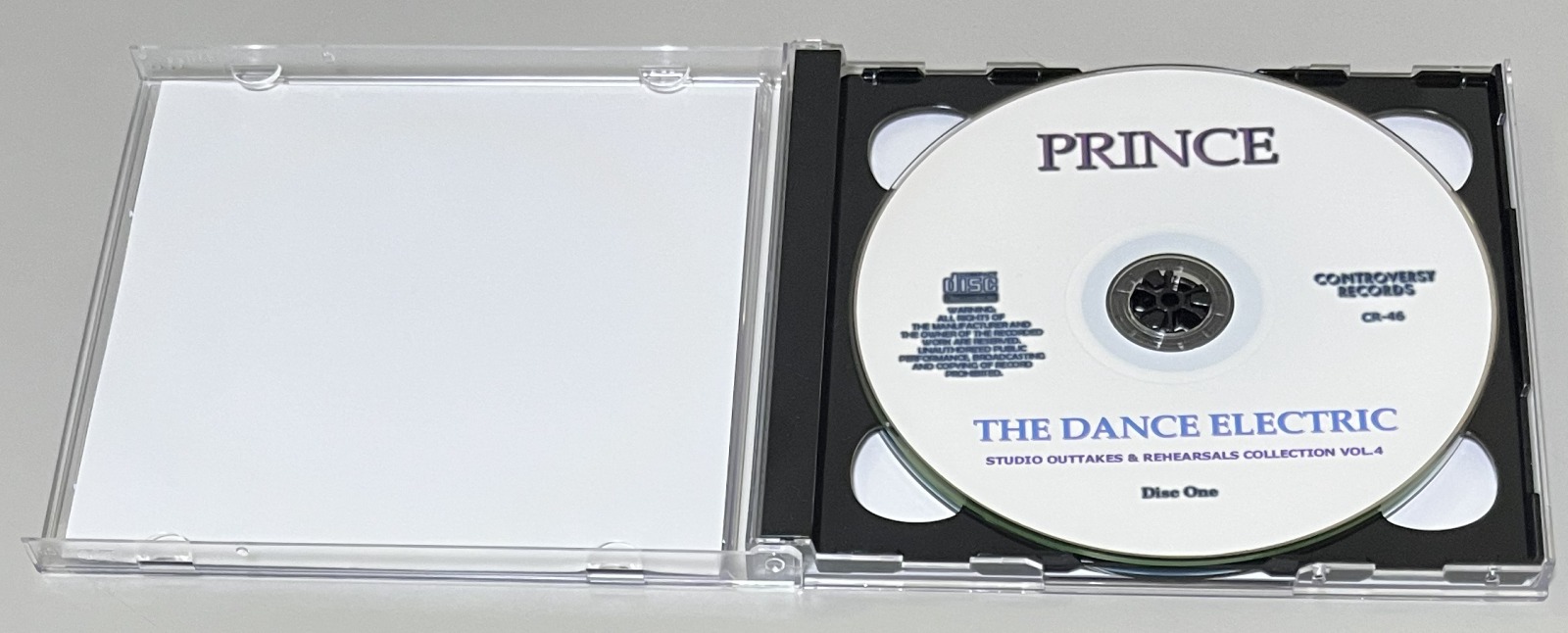 PRINCE / THE DANCE ELECTRIC: STUDIO OUTTAKES AND REHEARSALS VOL.4 (2CD-R) CONTROVERSY / CR-46/47