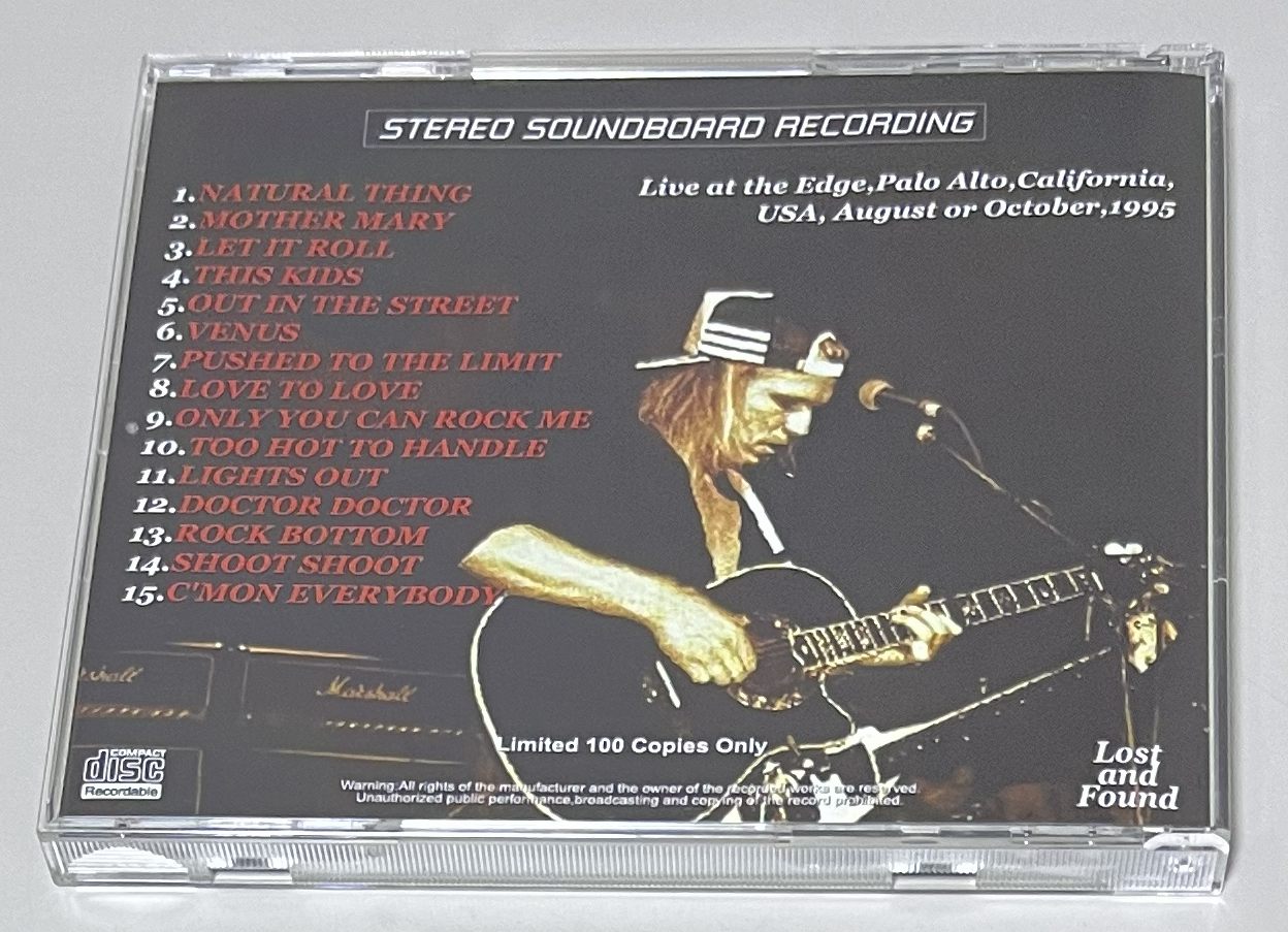 UFO / WALK ON THE EDGE (1CD-R) LOST AND FOUND / LAF369